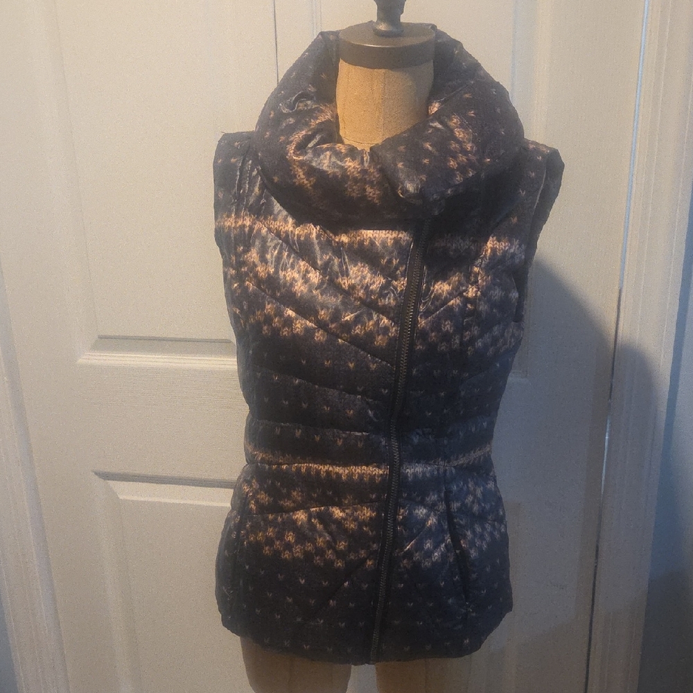 Marc New York Black and Gold Vest